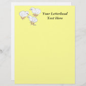 White Guinea Keets (Front/Back)