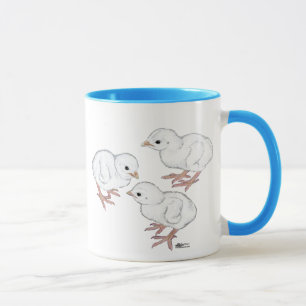 White Guinea Keets Mug