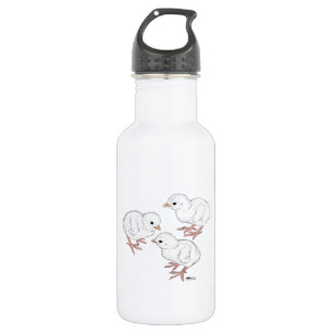 White Guinea Keets Water Bottle