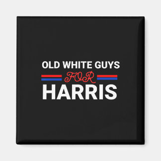 White Guys For Harris Kamala  Magnet