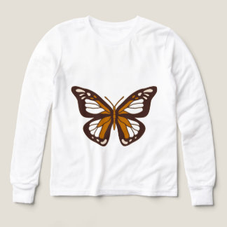  White half seleves T  shirts   butterfly design