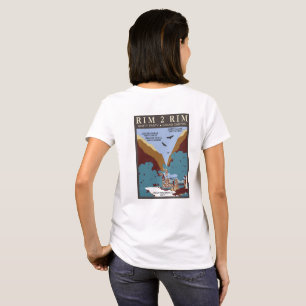 white hart front rect back T-Shirt