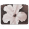 White Hawaiian Hibiscus Sepia Tropical Flower