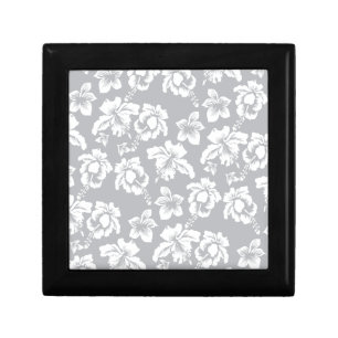 White Hawaiian Orchid Jewelry Box