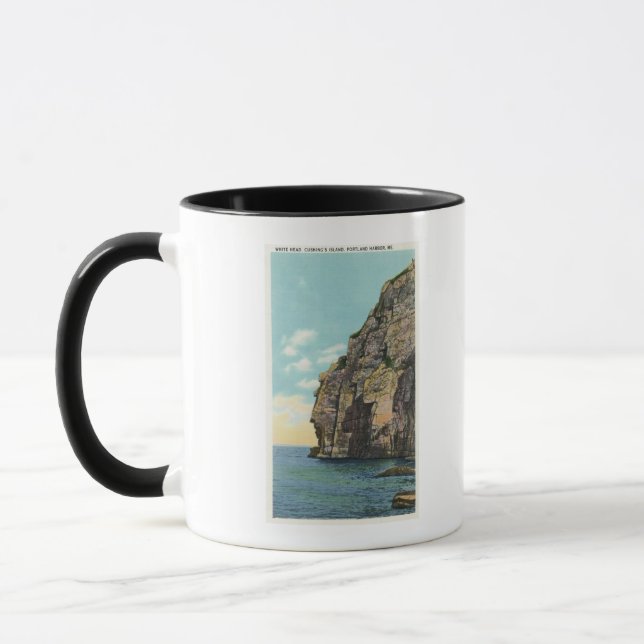 White Head in the Portland Harbor Mug (Left)