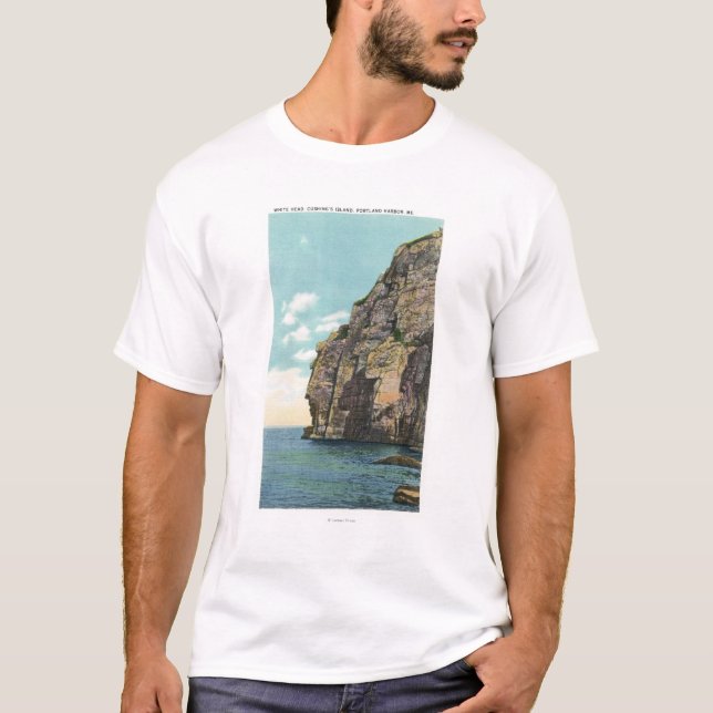 White Head in the Portland Harbor T-Shirt (Front)