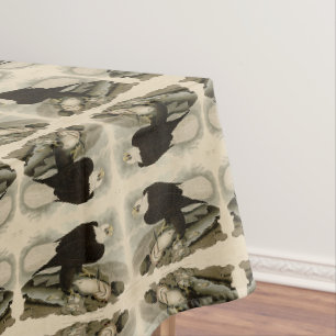 White-headed (Bald Eagle) Audubon Birds of America Tablecloth