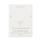 WHITE HEART BEST FRIEND GIFT NECKLACE DISPLAY