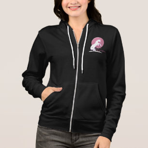 White Heart Horses V (Pink) Hoodie