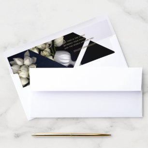 "White heart in black" & Time Envelope Liner