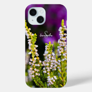 White Heather Phone case
