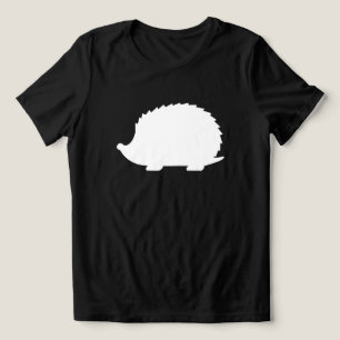 White Hedgehog Tri-Blend Shirt