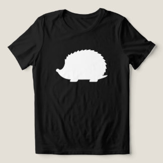 White Hedgehog Tri-Blend Shirt