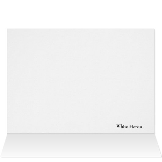 White Heron (Inside Horizontal (Top))