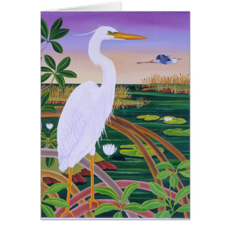White Heron Cards