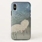 White Herons and Moon, Ohara Koson