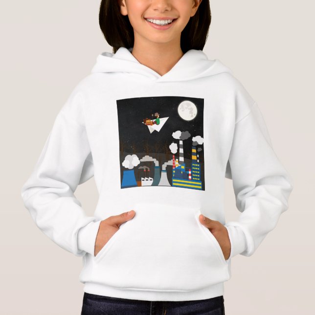 White hope hoodie (Front)