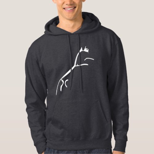 White Horse_ Ancient Art_ Uffington White Horse Hoodie