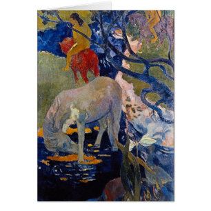 White Horse by Paul Gauguin, Vintage Fine Art