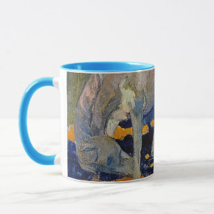 White Horse by Paul Gauguin, Vintage Fine Art Mug