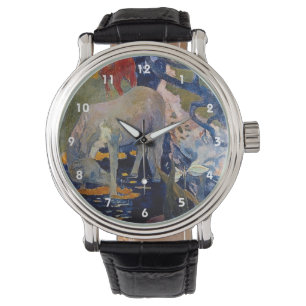 White Horse by Paul Gauguin, Vintage Fine Art Watch