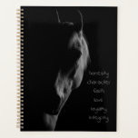 White Horse Daily Core Values  Planner<br><div class="desc">Horses are our passion. We raise and show horses and they are a big part of our family. Planning is an important part of our lives with animals. A daily planner is a tool that helps you manage your time and tasks each day. It can be used to keep track...</div>