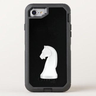 WHITE HORSE HEAD OtterBox DEFENDER iPhone SE/8/7 CASE
