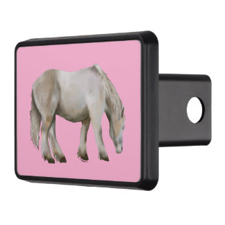 White Horse Hitch Cover