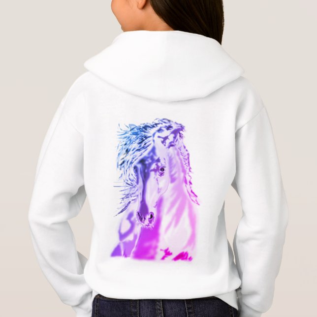 White Horse - Hoodie (Back)