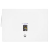 White Horse in the Snow (Back Horizontal)