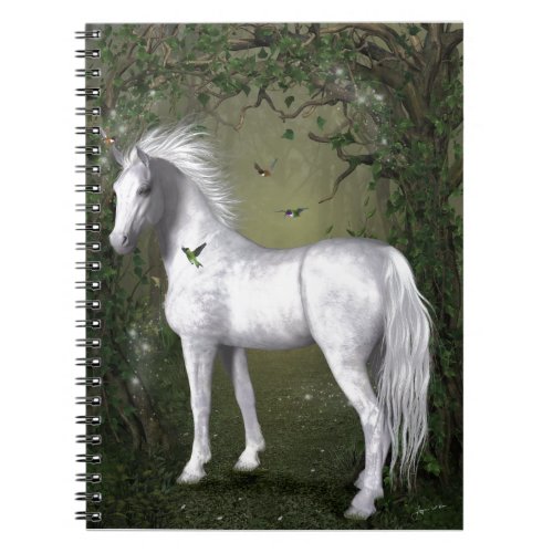 White Horse in the Woods Notebook