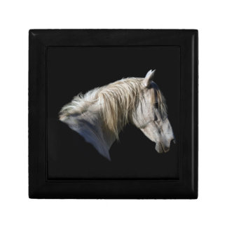 White Horse Lover Equine Gift Box