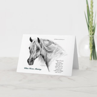 White Horse Ministry Note Card