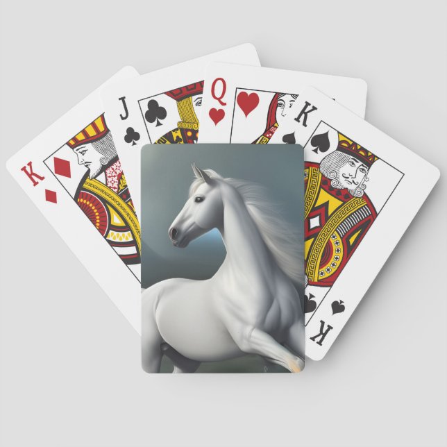 White Horse Playing Cards (Back)