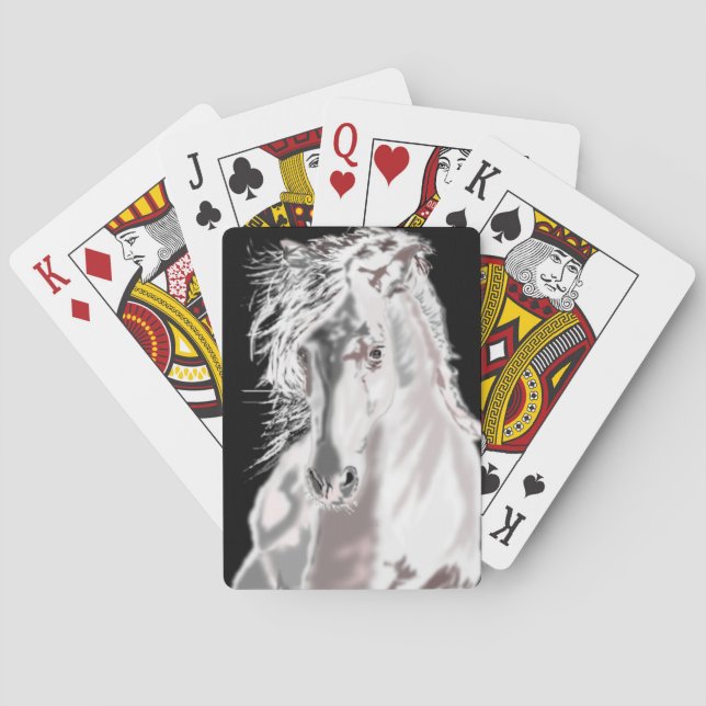 White Horse Poker Cards (Back)