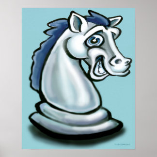 White Horse Poster