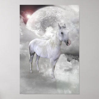 White Horse Poster