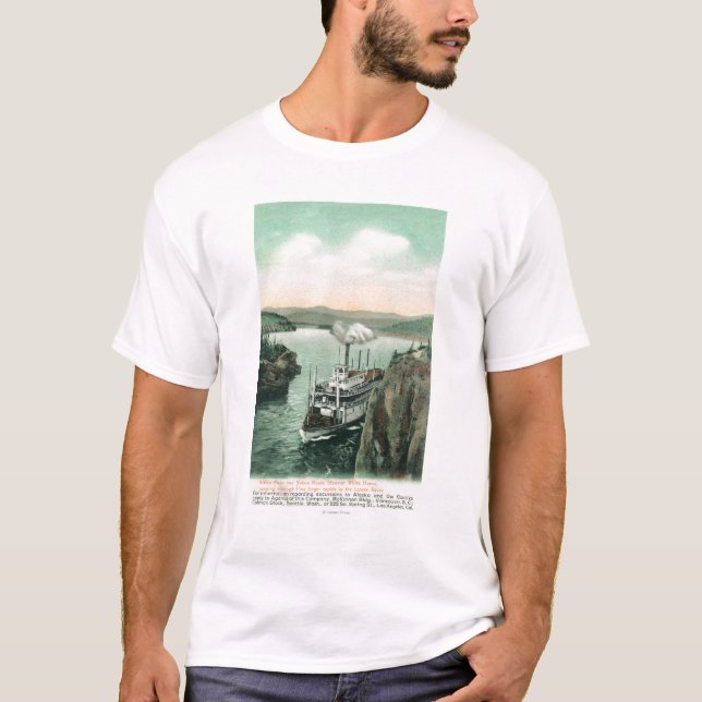 White Horse Steamer T-Shirt (Front)