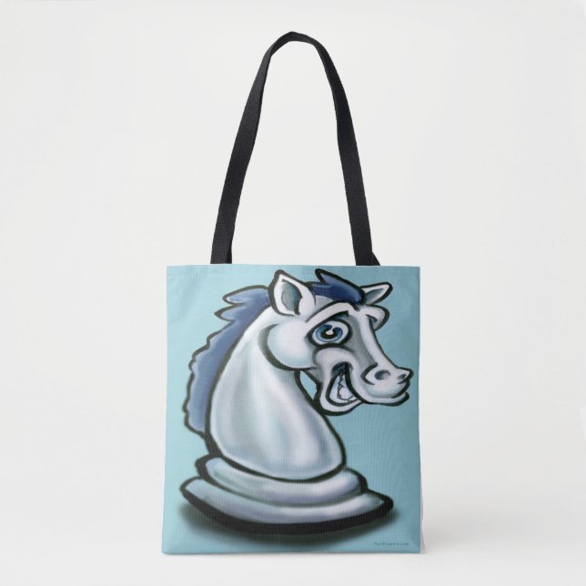 White Horse Tote Bag (Front)