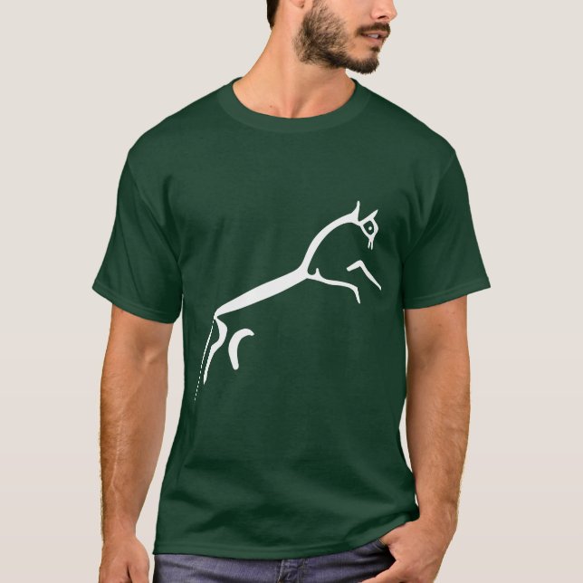 White Horse (Uffington Castle) T-Shirt (Front)