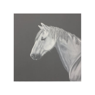 White Horse Wall Art