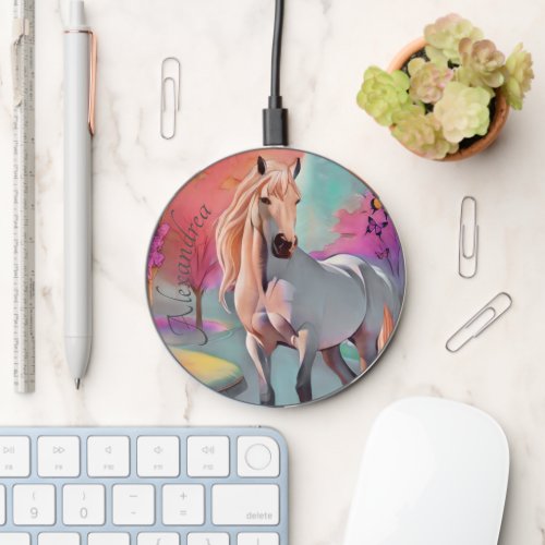 White Horse Wireless Charger