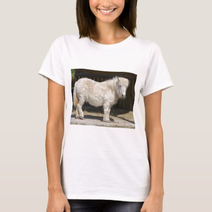 White horse with long hair T-Shirt