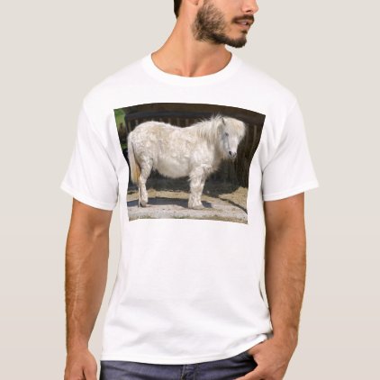 White horse with long hair T-Shirt