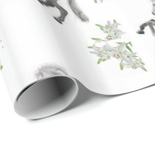 White Horse Wrapping Paper