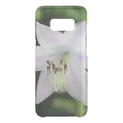 White Hosta Flower Uncommon Samsung Galaxy S8 Case