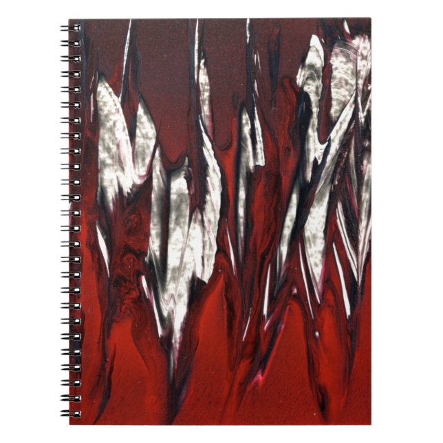 White Hot Flames Notebook (Front)