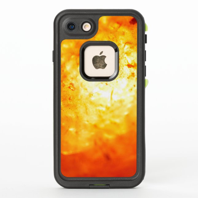 White Hot Lava LifeProof iPhone Case (Back)