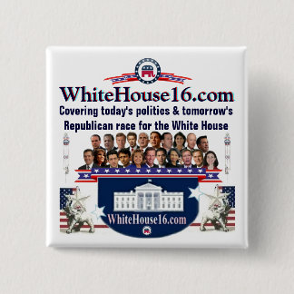 White House 2016 Republican Candidate Pin