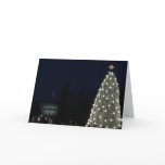 White House and National Tree Christmas Holiday DC Card